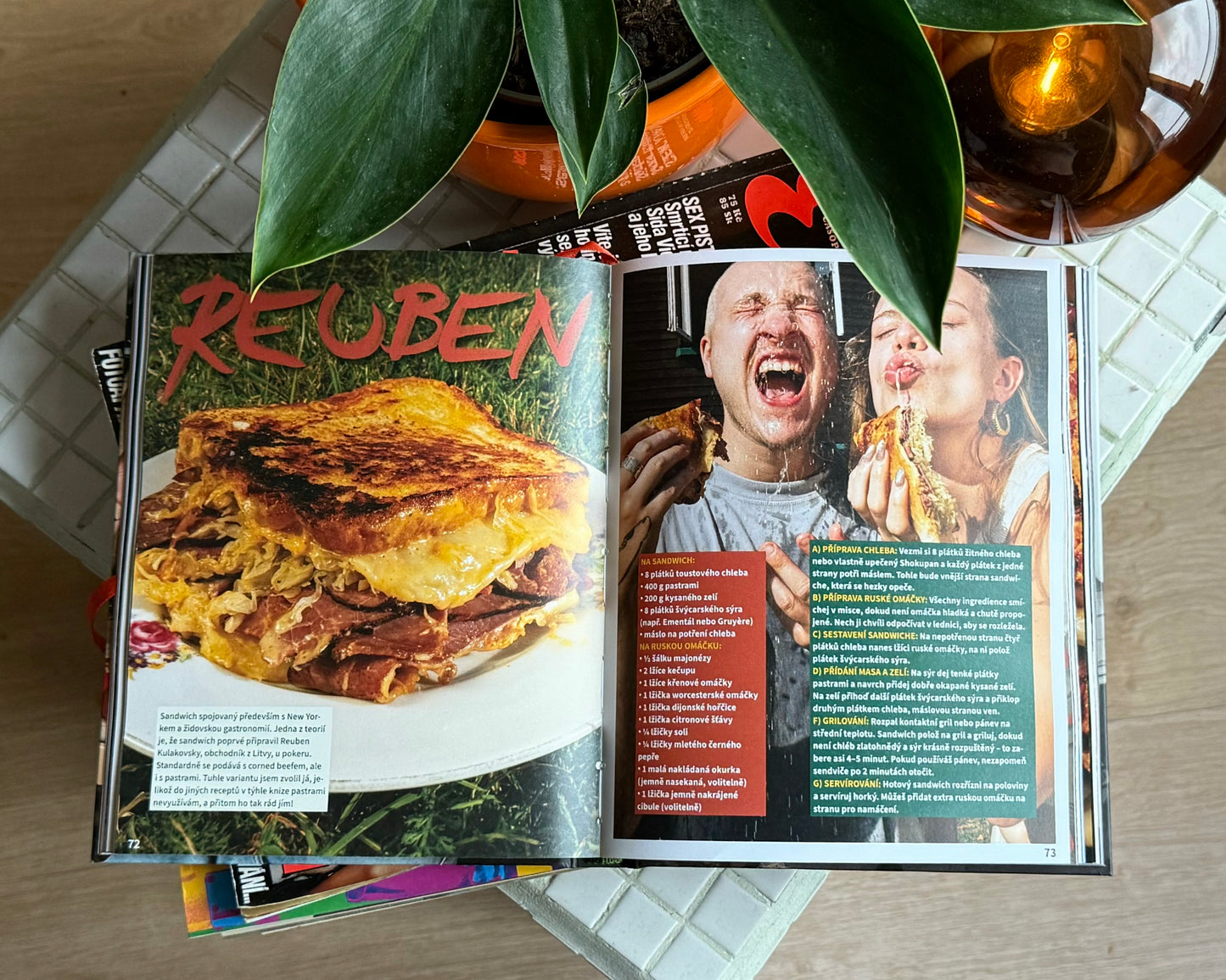 Kuchařka SMASH-BA s podpisem a univerzálním věnováním - Adam Rundus